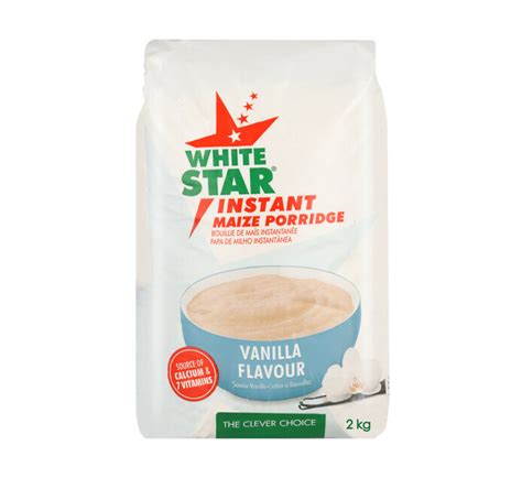 White Star Instant Maize Porridge Vanilla X Kg Makro