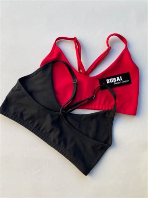 Pack x2 Corpiños Joe Negro y Red Cherry Dubai Bikinis Lingerie