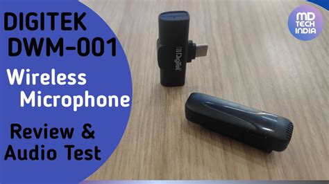 Digitek DWM 001 Wireless Microphone Kit Unboxing Review Best Budget