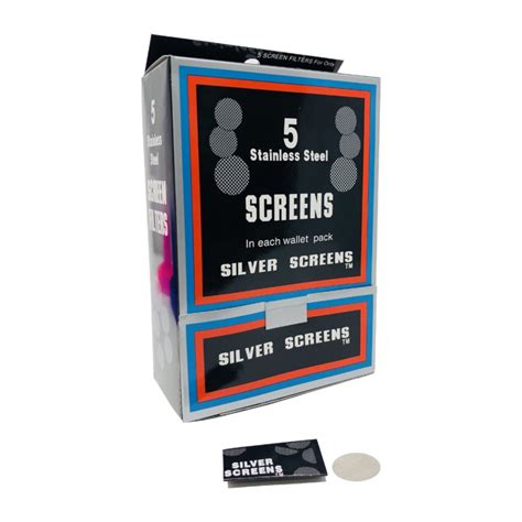 Stainless Steel Screens (5pk) | Oceanic Releaf