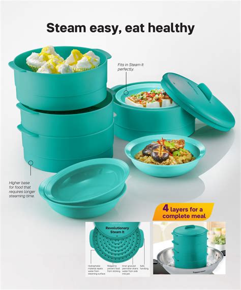 Steam It With Gift Box Tupperware Plus