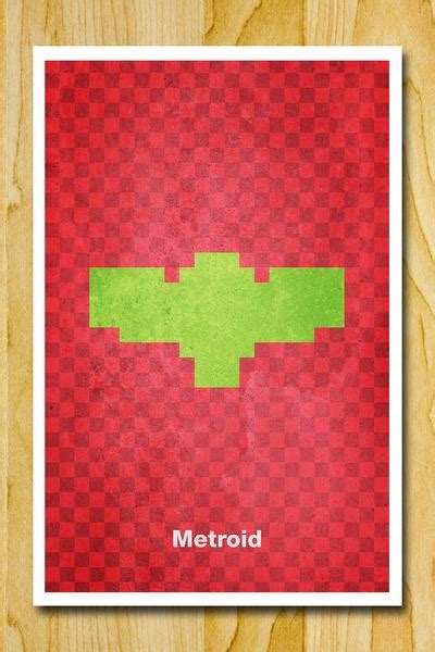 minimalist  bit video game poster set gadgetsin