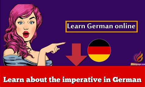 Learn About The Imperative In German