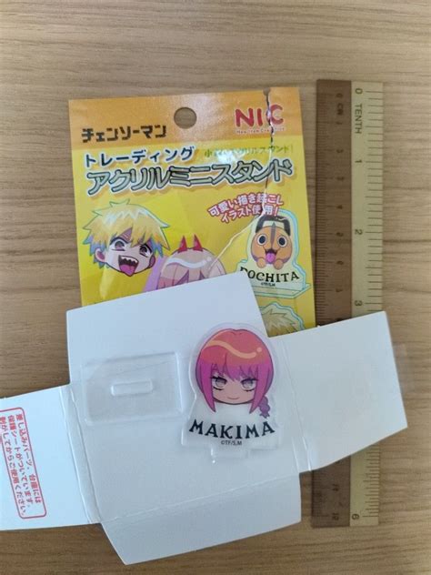 Makima Chainsaw Man Mini Acrylic Stand Hobbies Toys Memorabilia