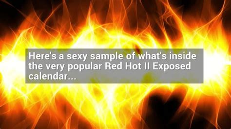 Meet The Sexy Gingers Of The Red Hot Calendar