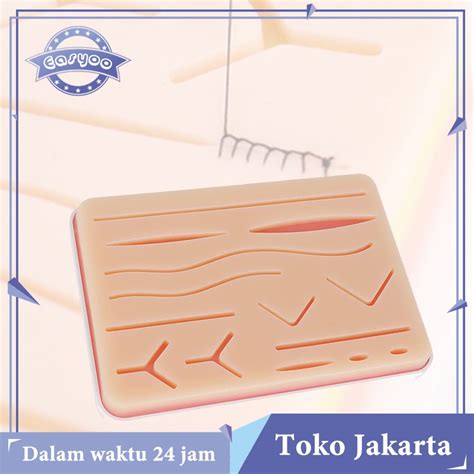 Jual Suture Pads 3 Layer Model Kulit Silikon Pad Suturing Pad Latihan