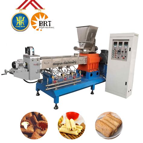 Puffed Core Filling Snacks Machine New Condition Automatic Core Puffed