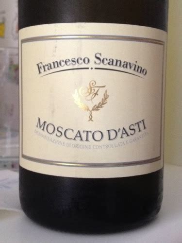 Francesco Scanavino Moscato d'Asti | Vivino US