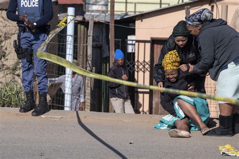 19 Killed In South Africa Bar Shootings