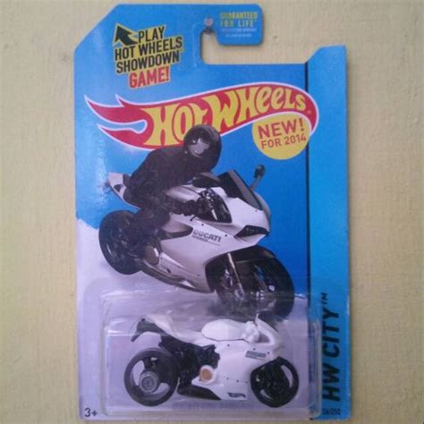 Jual HOT WHEELS DUCATI 1199 PANIGALE PUTIH Shopee Indonesia