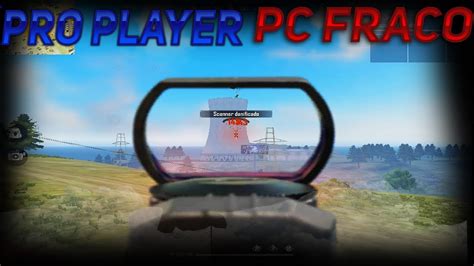 Pro Player Desconhecido Pc Fraco Highlights Free Fire Smart Gaga