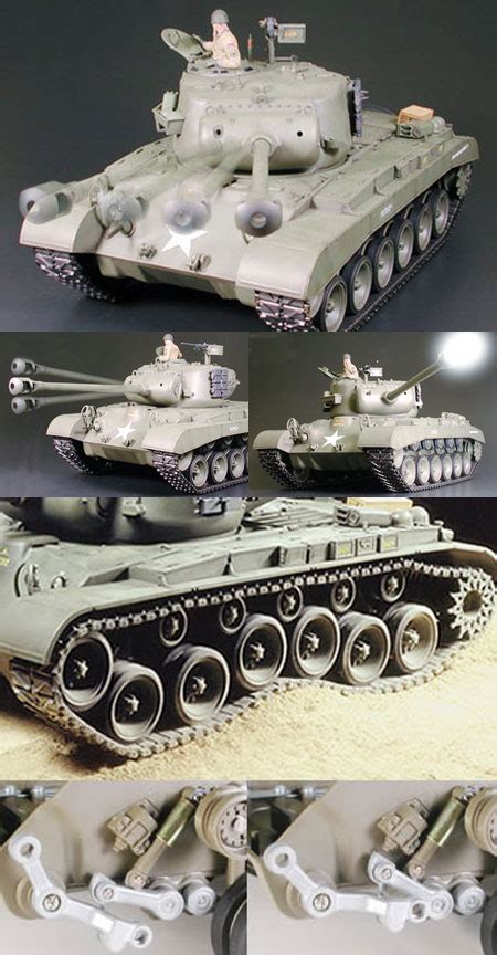 超速度遙控模型 TAMIYA US M26 PERSHING 中型坦克套件