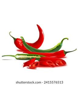 Acute Hot Nutritious Tasty Chili Pepper Stock Vector Royalty Free 2381412117 Shutterstock