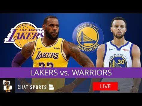 Lakers Vs Warriors Live Streaming Scoreboard Live Chat Lakers Vs