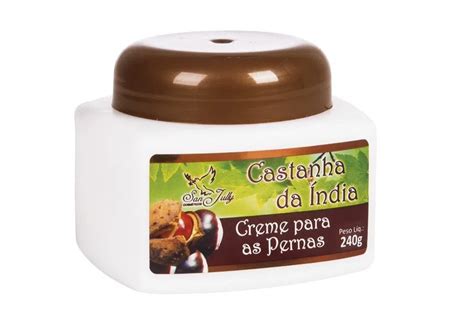 Creme Gel Castanha Da India 240g San Jully Precinho Bacana