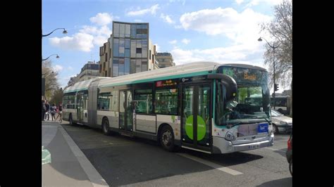 Sound RATP Paris HeuliezBus GX427 Hybrid YouTube