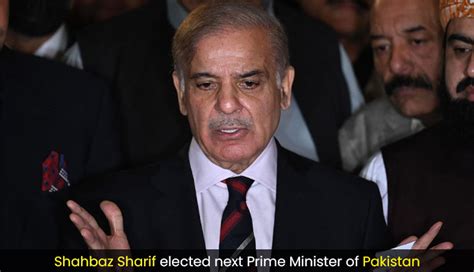 Shahbaz Sharif Elected Next Prime Minister Of Pakistan