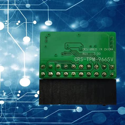 20pin Lpc A Carte mère 20 broches TPM 20 LPC Module de sécurité carte à