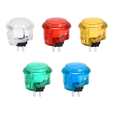 Uxcell Mm Mounting Hole Momentary Game Push Button Switch Round For