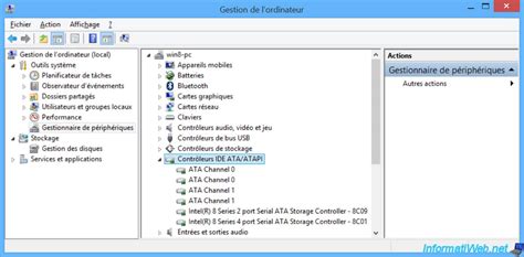 Changer Le Mode De Contrôleur De Ide Ou Ata En Ahci Sans Réinstaller