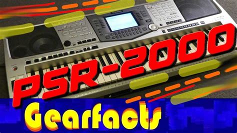 Yamaha Psr 2000 Workstation Keyboard Serious Realism Youtube