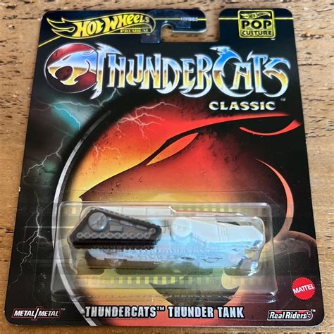 Hot Wheels Premium Pop Culture Thundercats Thunder Tank Brans Diecast