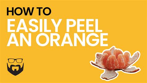 How to Easily Peel an Orange