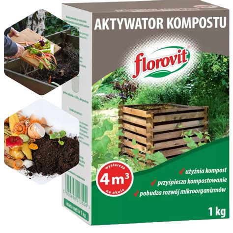 Florovit Aktywator Kompostu Kg Przyspieszacz Kompostowania Naw Z