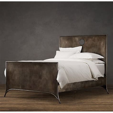 Restoration Hardware 19th Century Keyhole Metal Bed Aptdeco