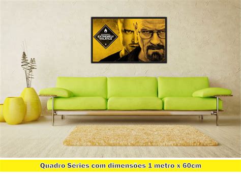 Quadro Decorativo Série Heisenberg Breaking Bad Salas 03 Elo7