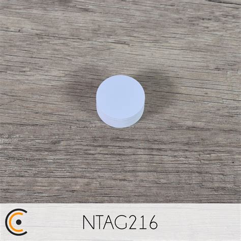 Jeton NFC NXP NTAG216 PVC Blanc NFC CARDS