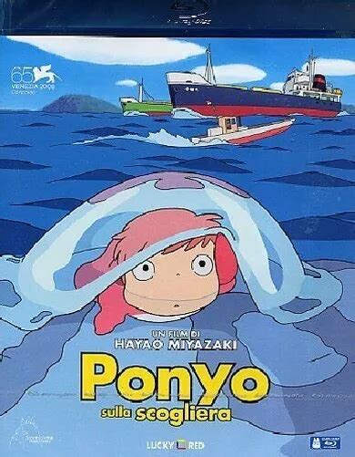 Ponyo Auf Cliff Blu Ray Studio Ghibli Hayao Miyazaki Lucky Red Eur