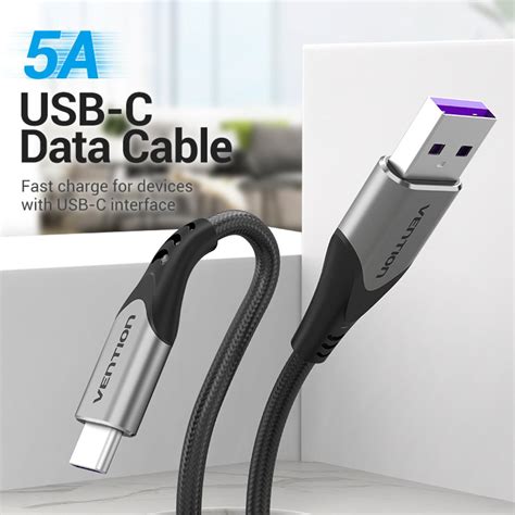 Vention USB C To USB 2 0 A Fast Charge Cable 1 5M COFHG Smart