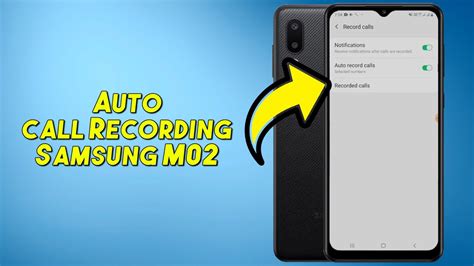 How To Enable Auto Call Recording In Samsung Galaxy M02 L Auto Call