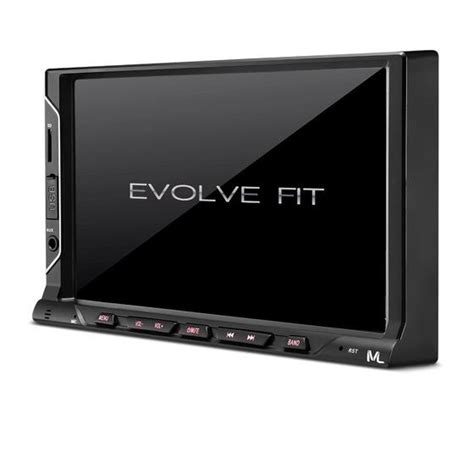 Central Multimídia Evolve Fit 7 Pol 2 Din Mirror LINK MP5 4x35w