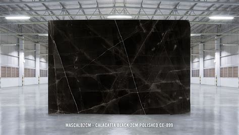 Calacatta Black Slab Calacatta Black Polished 2cm Slabs Natural Stone