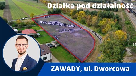 Dzia Ka Pod Dzia Alno Przy Drodze Wojew Dzkiej Zawady Pow