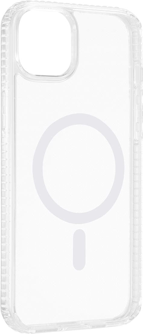 Insignia™ Hard Shell Case With Magsafe For Iphone 14 Plus Clear Ns