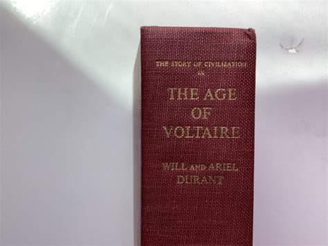 Will Durant Story Of Civilization Volume IX The Age Of Voltaire HC 1965