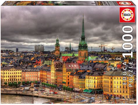 Views Of Stockholm Sweden Scratch And Dent 1000 Pieces Educa