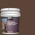 BEHR PREMIUM 5 Gal N150 7 Chocolate Therapy Elastomeric Masonry