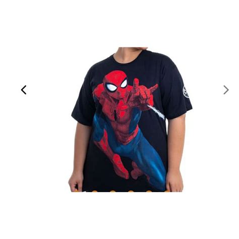 Camiseta Piticas Homem Aranha Super Heroes Shopee Brasil