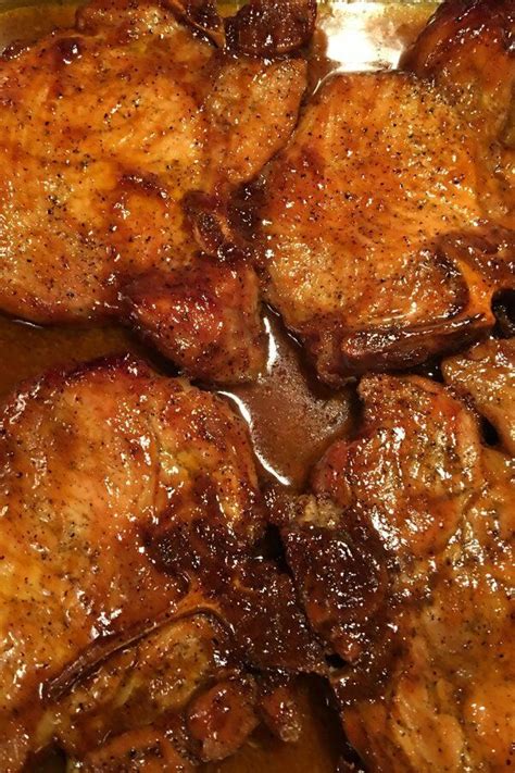 Marinated Baked Pork Chops Ricetta