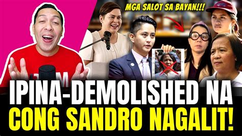 Breaking Vp Sara Cong Sandro Napuno Na Pbbm Ipinagtanggol Ni