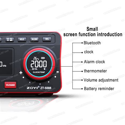 ZOYI ZT 5566 Digital Multimeter Bluetooth Speaker