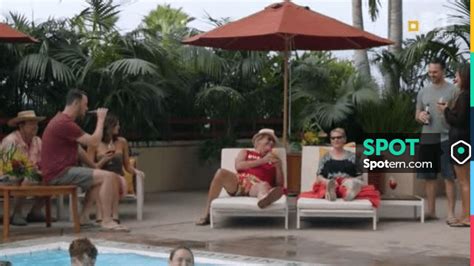 Robin Piccone Mila Triangle Bikini Top Side Tie Bikini Bottom Worn By Matt Thomas Sadoski In