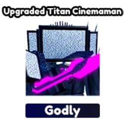 Upgraded Titan Cinemaman Roblox Toilet Tower Defense Ttd Trade