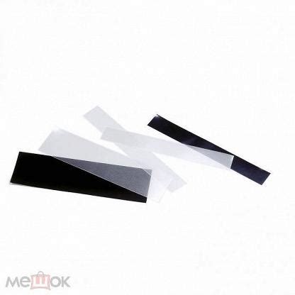 Клеммташи для марок Leuchtturm Полоски клеммташей 217 х 35 мм Германия ...