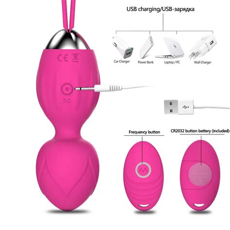 Vibrador De 10 Velocidades Bolas Kegel Bola Ben Wa Punto G Control