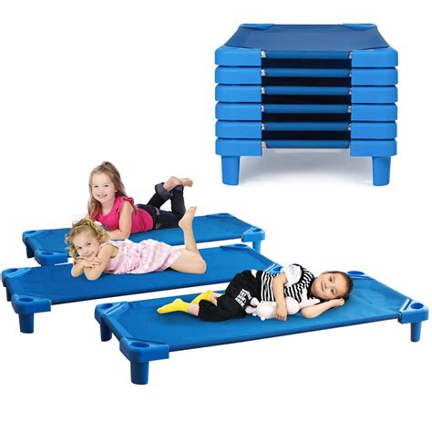 Amazon.com: Fireflowery Toddler Daycare Cots, Stackable Kids Cots for